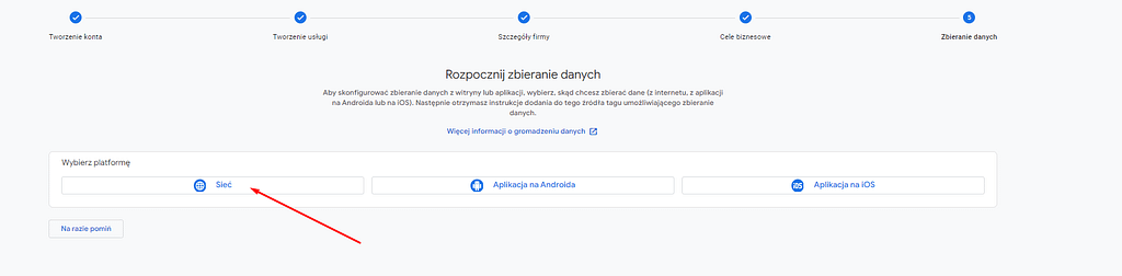 Jak wdrożyć Google Analytics 4? - strumień danych