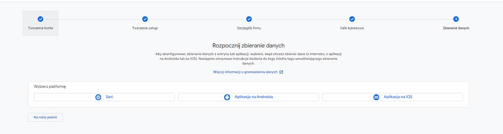 Strumienie danych GA4