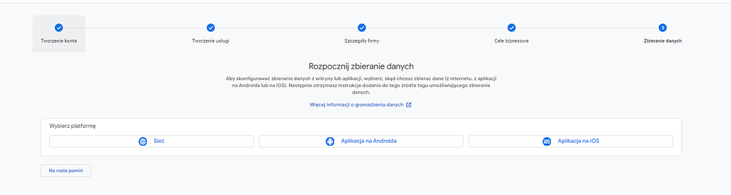 Strumienie danych GA4